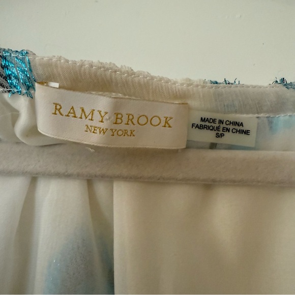 Ramy Brook Women's Long Sleeve Printed Paulette Top - Picture 9 of 11